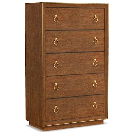 Roman Five-Drawer Chest